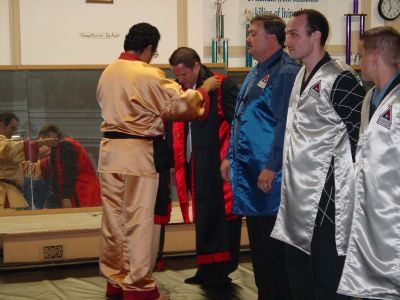 Master Schleeter new rank sash